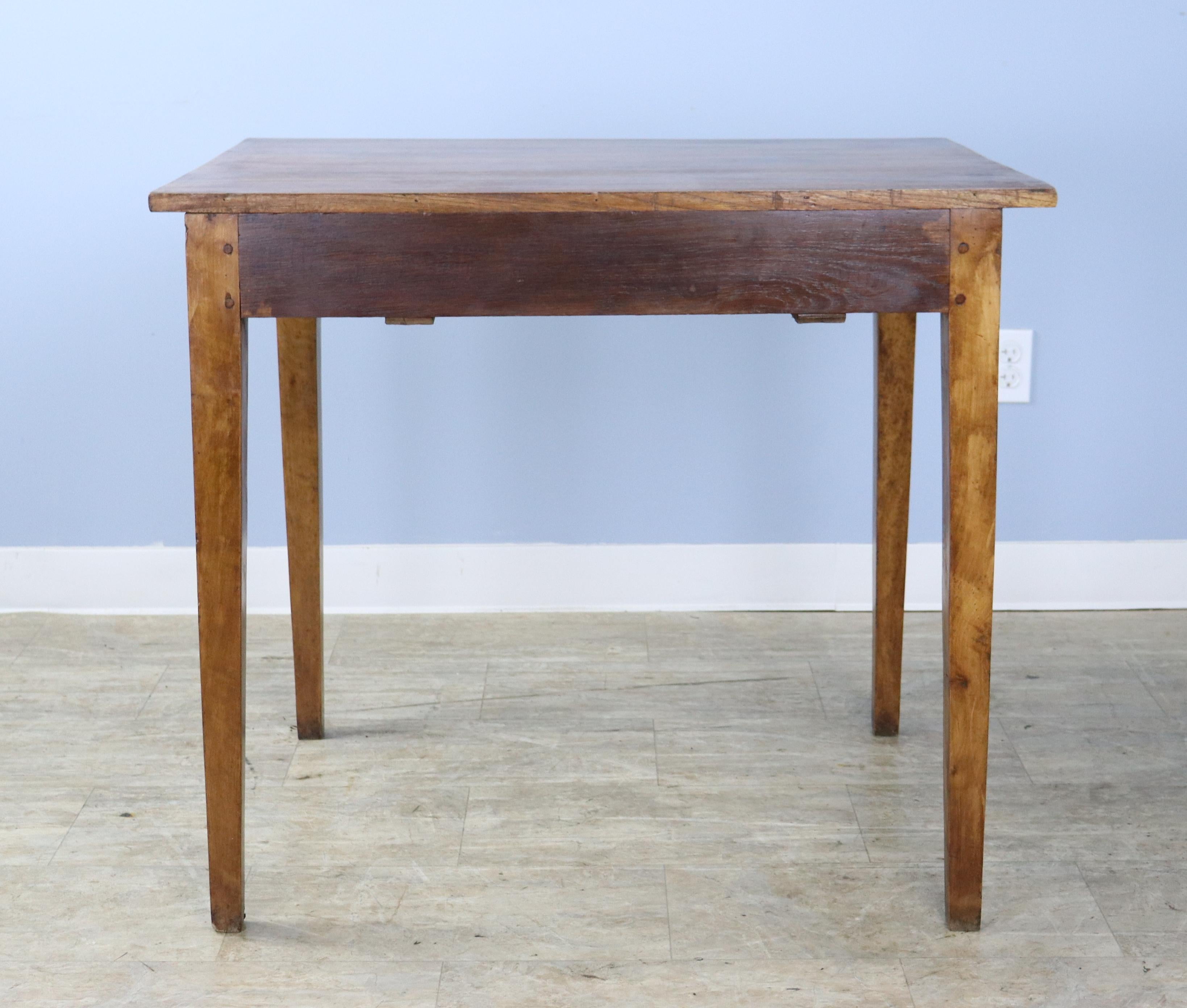 Fruitwood Side Table or Small Writing Table 4