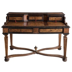 Fruitwood Writing Desk, England, circa 1870