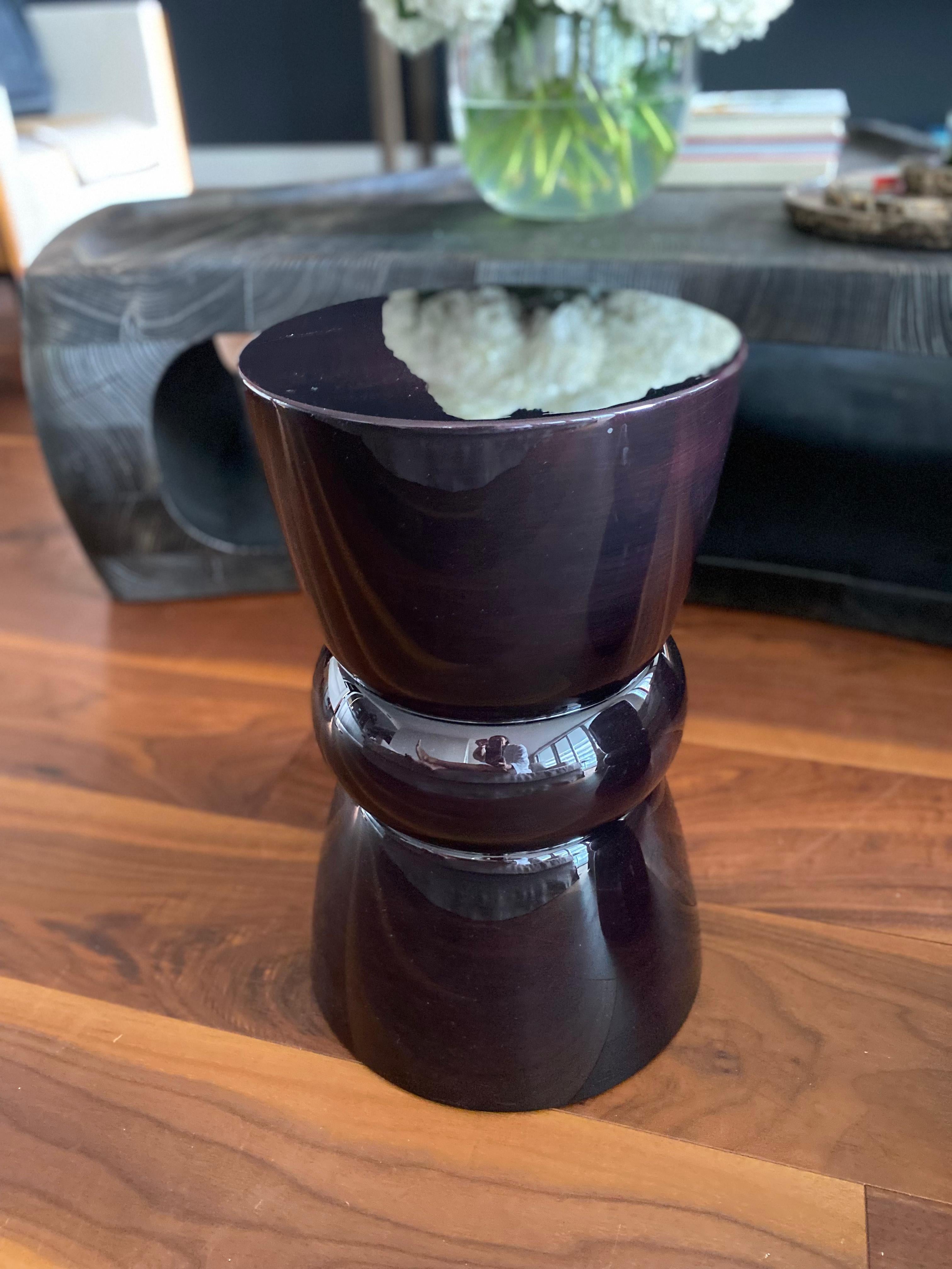 Frusquin Side Table
Side table in standard Lacquer finishes.
DIMENSIONS: 11 DM x 17 H in
FINISHES: Lacquer (Purple)
Premium Finish
Category: Side Tables & Nightstands
Designer: Christian Liaigre

Christian Liaigre
Christian Liaigre was born in