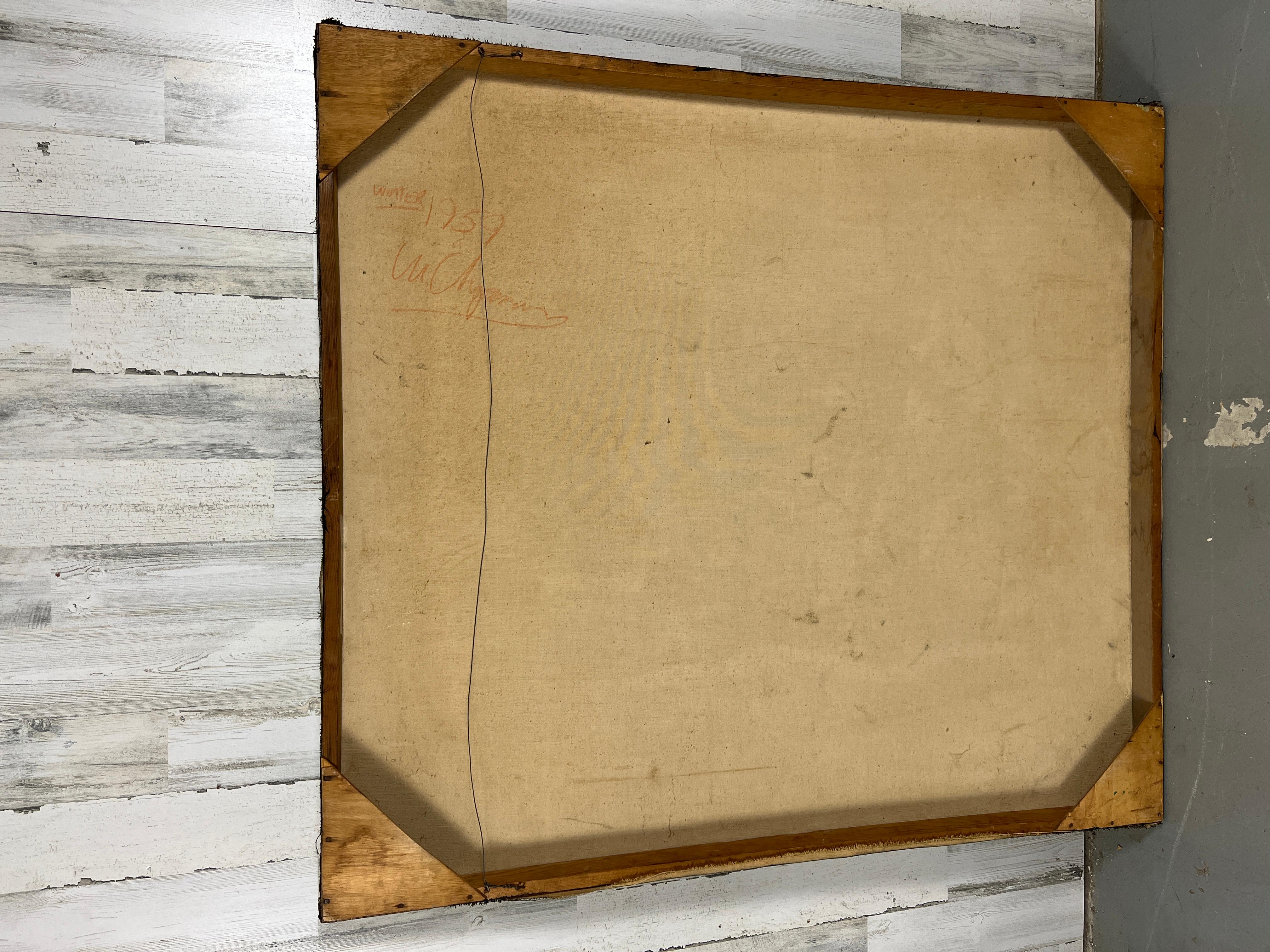 Artista frustrado Óleo sobre lienzo 1959 en venta 7
