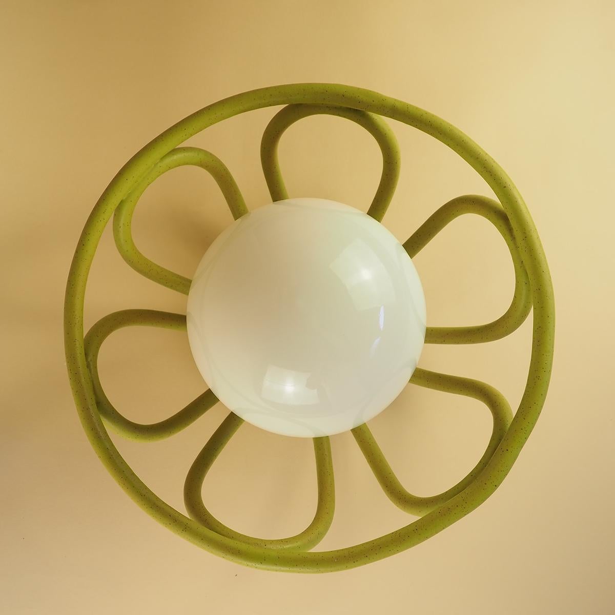 Américain Fruta Flushmount By Nani Goods, Contemporary Ceramic Flushmount