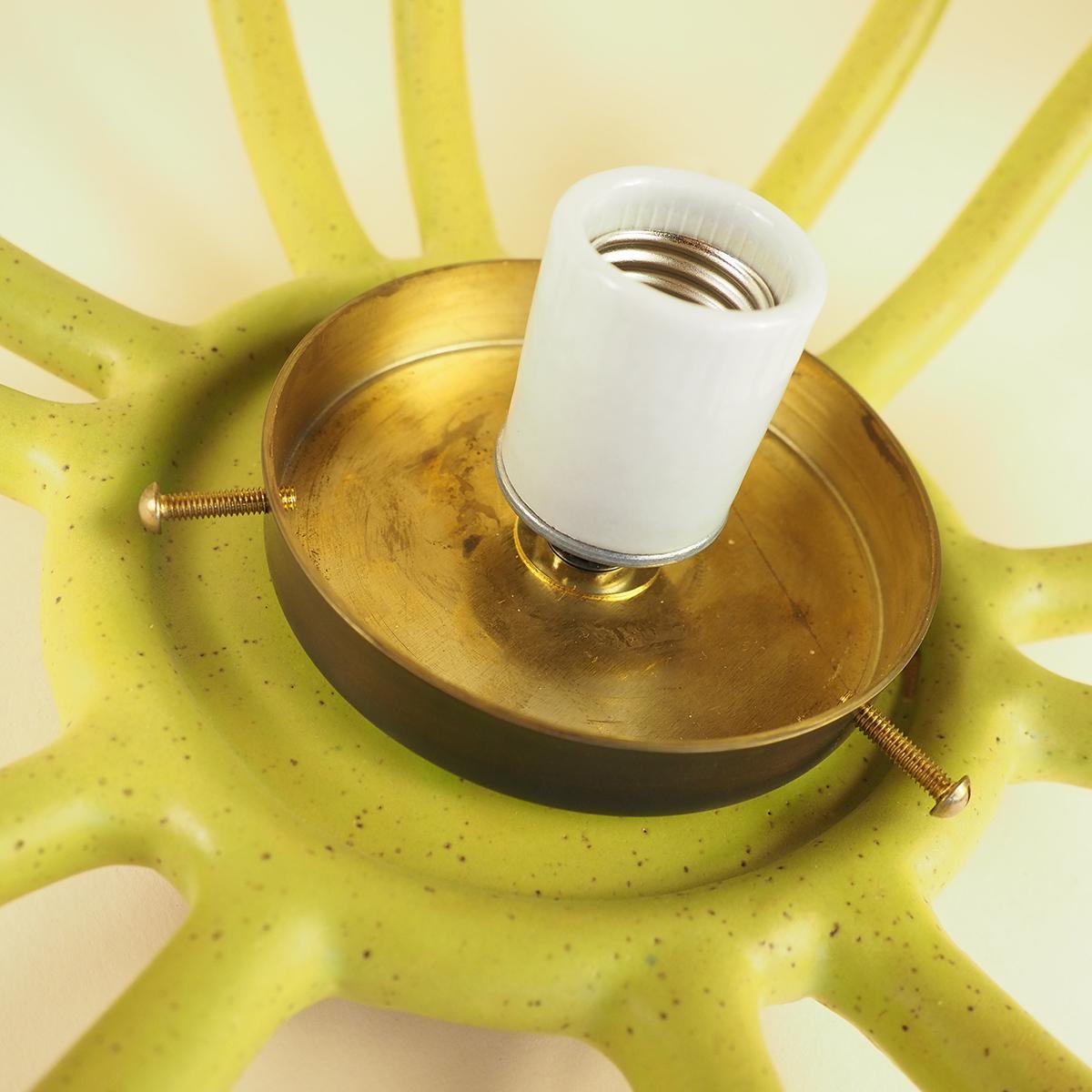 XXIe siècle et contemporain Fruta Flushmount By Nani Goods, Contemporary Ceramic Flushmount