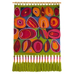 Vintage Frutas Tapestry By Paula Barragán 