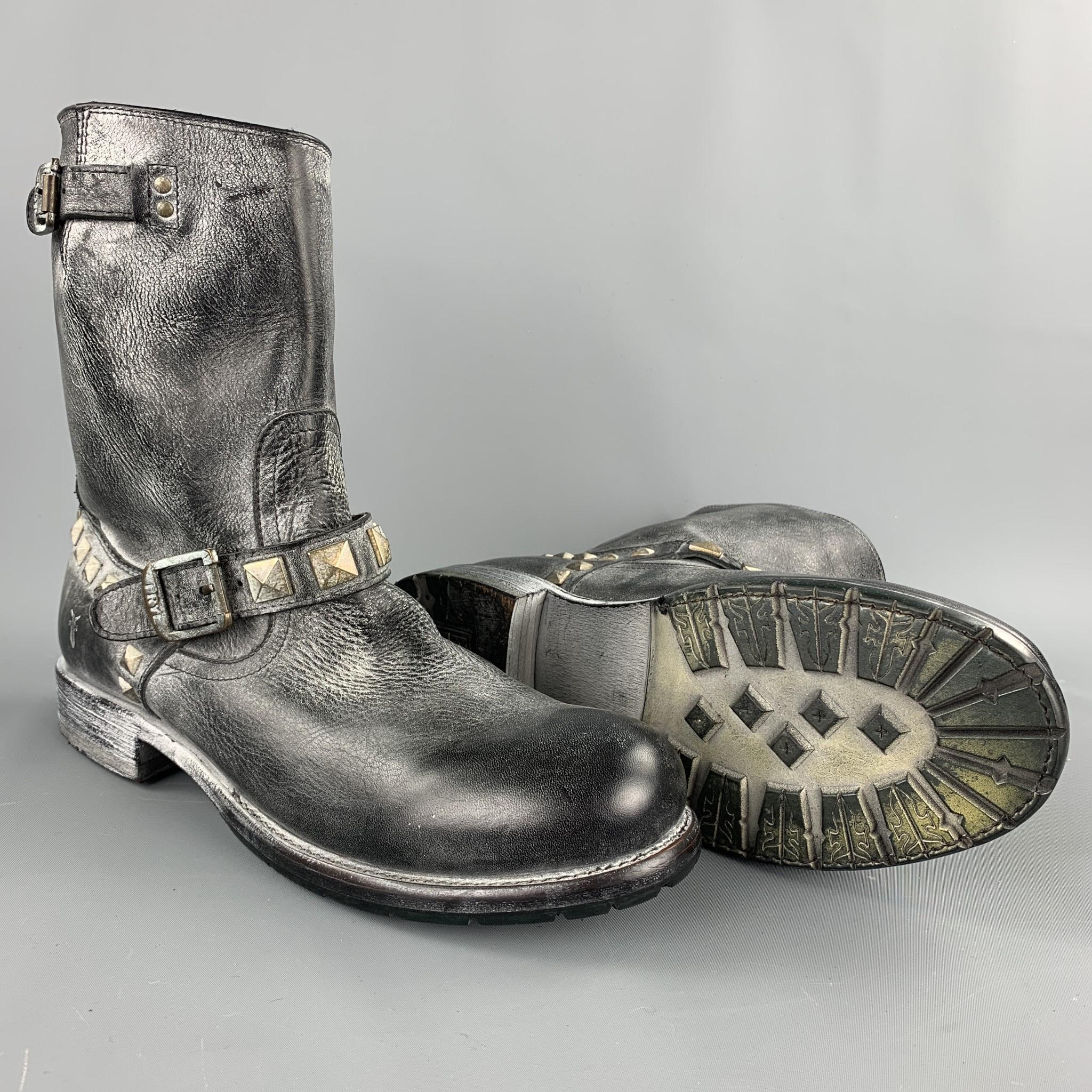 frye studded boots