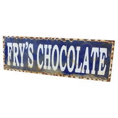 Fry’s Chocolate Enamel Sign