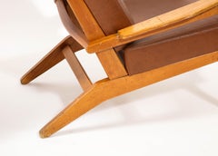 FS 105 Loungers di Pierre Guariche, Francia 1950