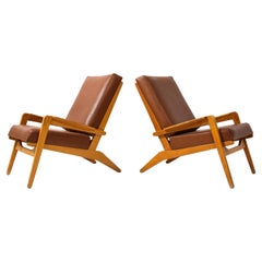 Fauteuils de salon FS 105 de Pierre Guariche, France 1950