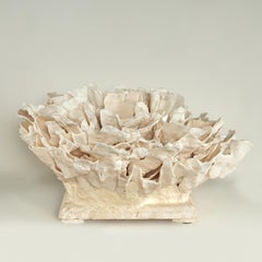 Coral Sculpture on Coquina Stone