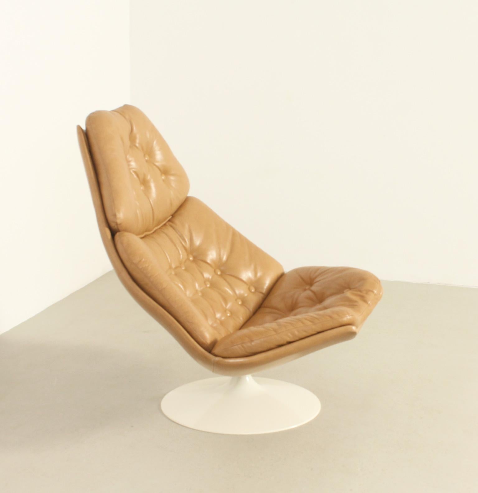 Mid-Century Modern FS588 Lounge Chair by Geoffrey Harcourt for Artifort, Netherlands, 1967 For Sale