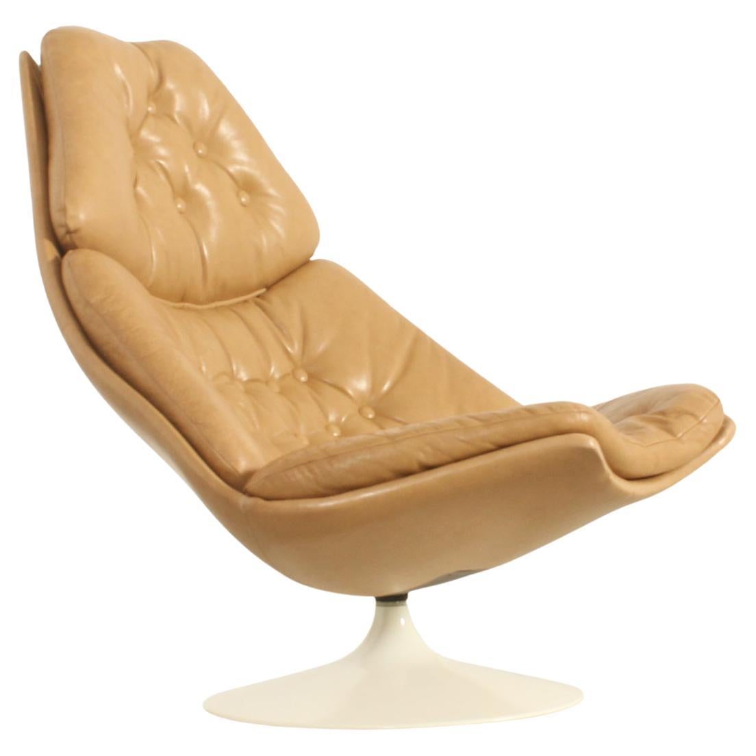 FS588 Lounge Chair by Geoffrey Harcourt for Artifort, Netherlands, 1967 For Sale