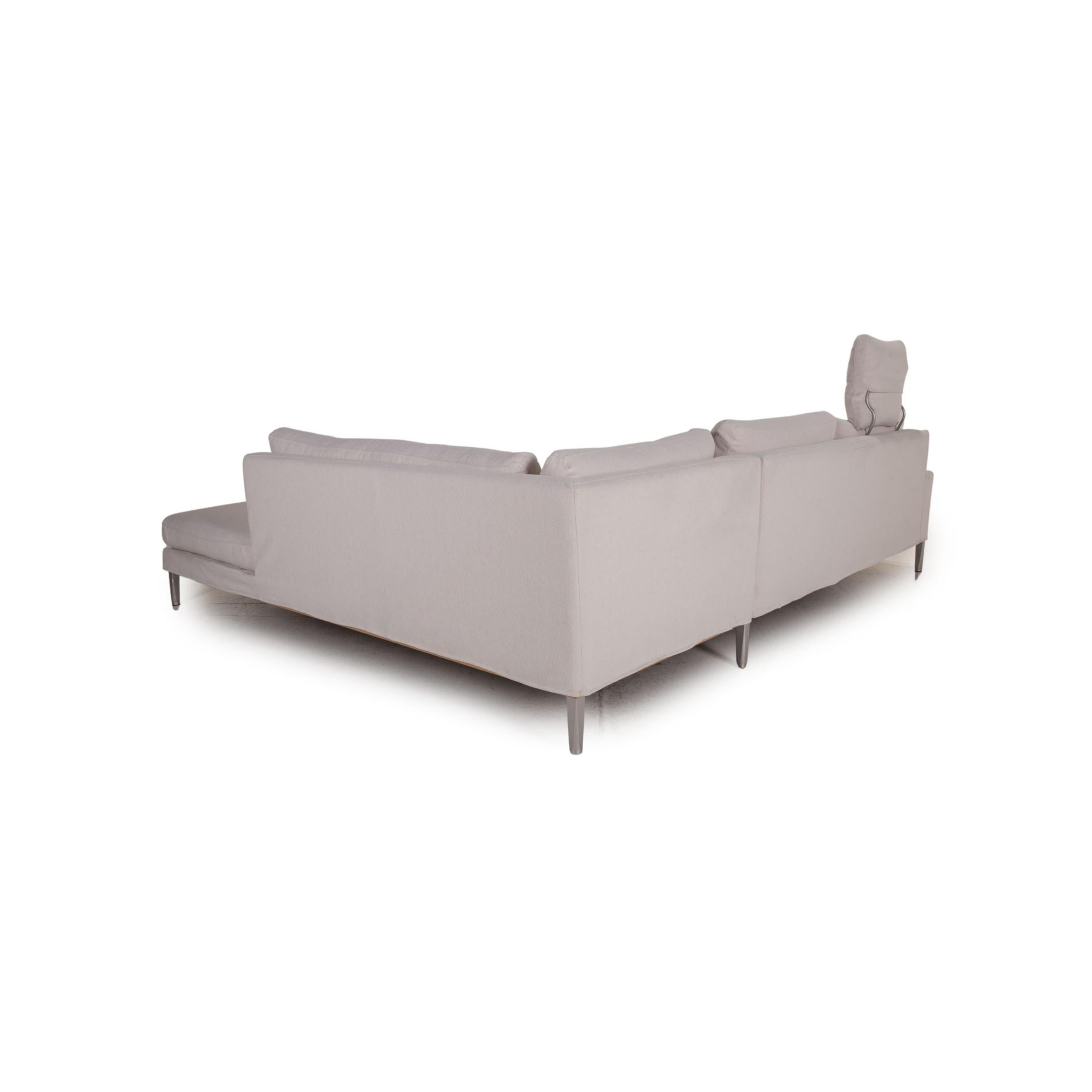 Leather FSM Clarus Fabric Sofa Cream Corner Sofa Couch For Sale