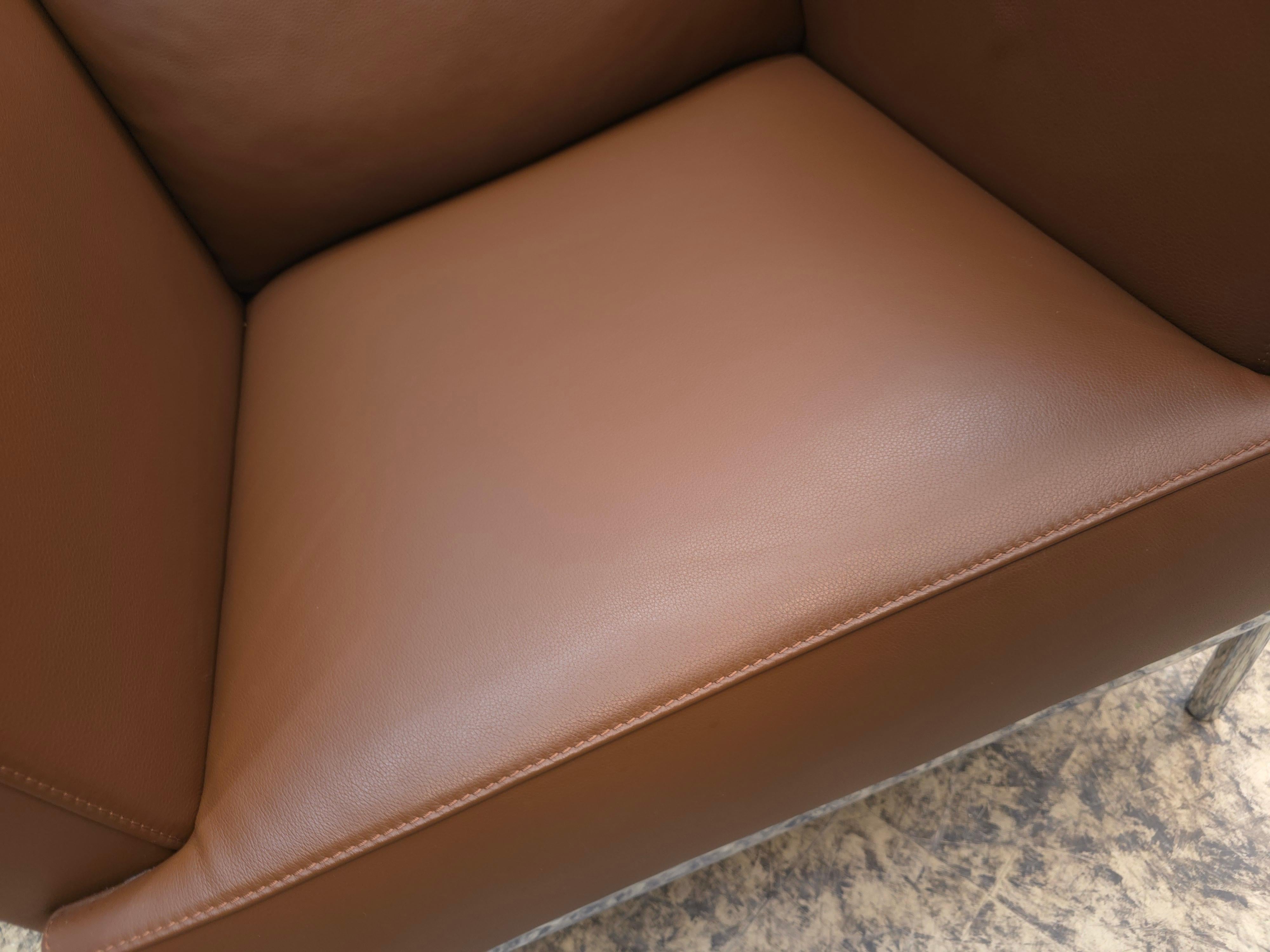 FSM Easy Ledersessel Braun Designklassiker Silla de Piel Moderna Ikonisch en Bueno estado para la venta en Garching a. d. Alz, DE