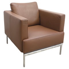 FSM Easy Ledersessel Braun Designklassiker Leather Chair Modern Ikonisch
