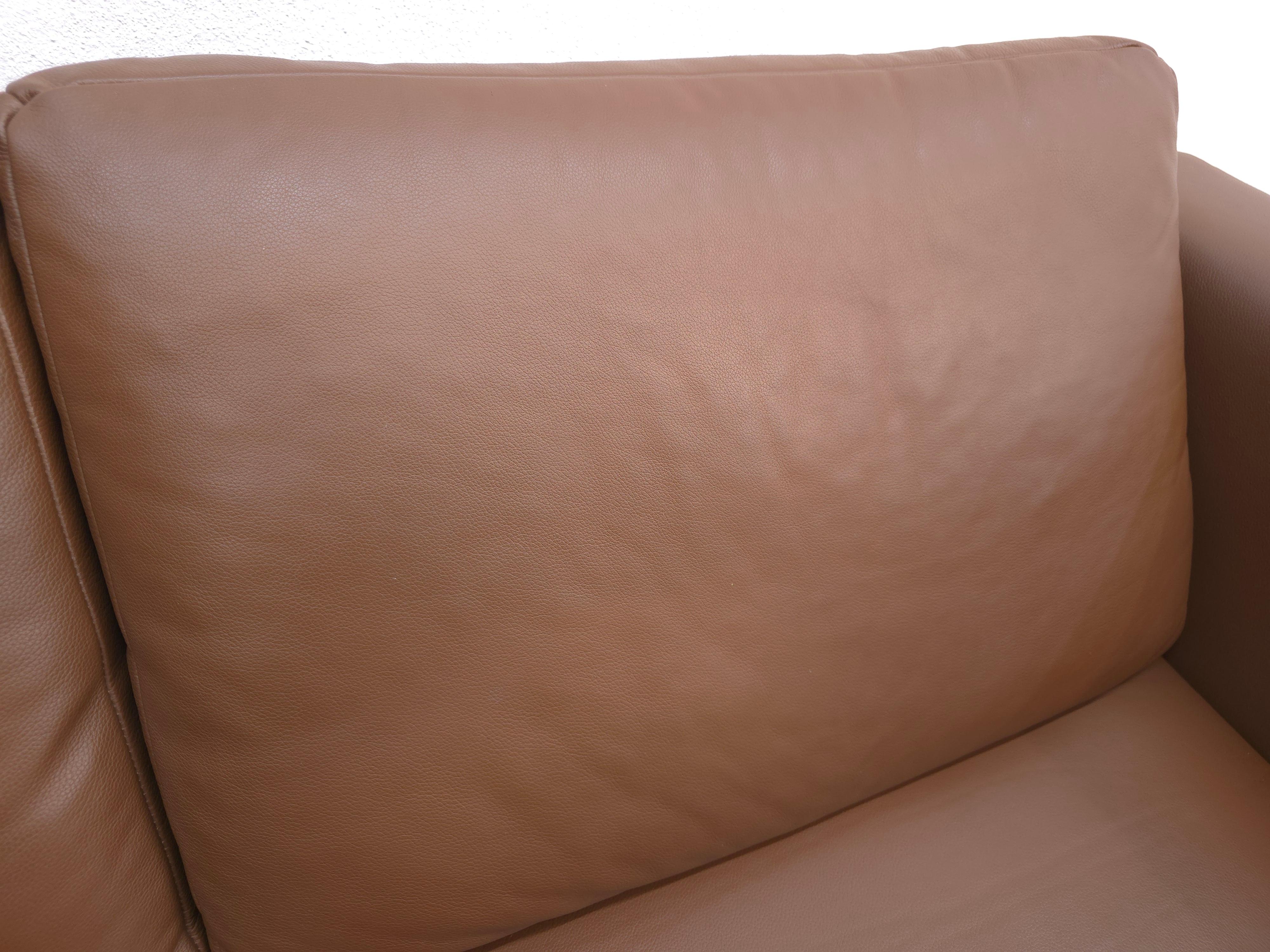 FSM Easy Ledersofa Braun Funktionssofa Designersofa im Angebot 1