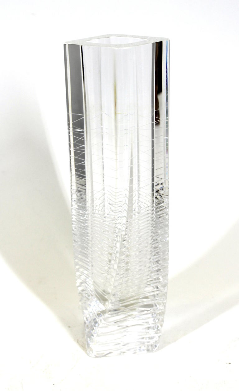 武蔵野東・西線竣工記念　HOYA CRYSTAL VASE Hoya Ancient Dynasty Crystal Vase - Etsy