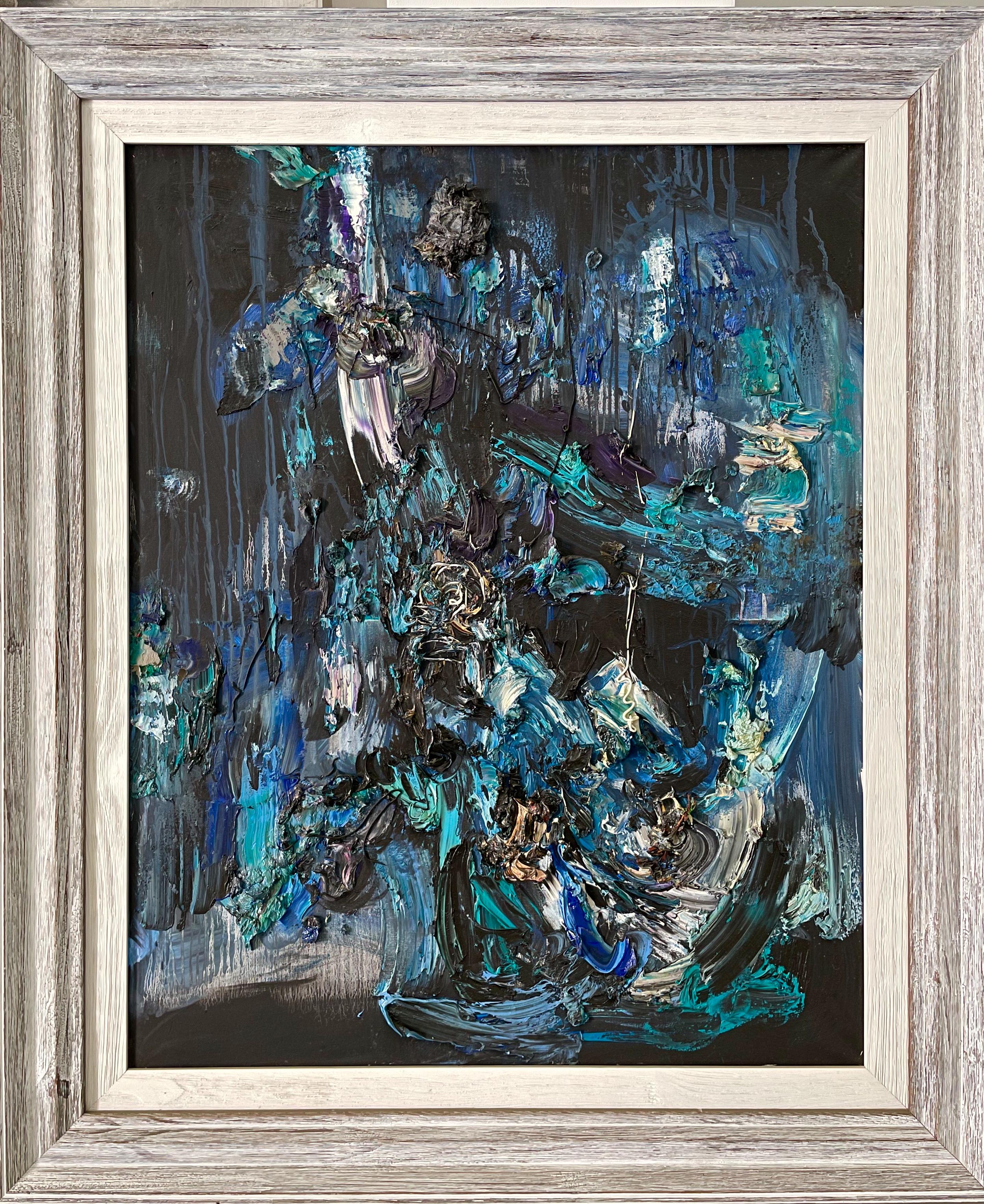 Arte contemporanea cinese di Fu Ze-Nan - Espressionismo astratto n. 5 - Painting di Fu Zenan