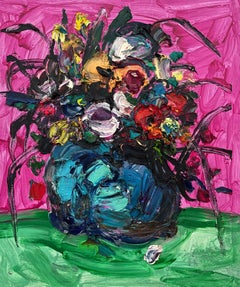 Arte contemporáneo chino de Fu Ze-Nan - Flor nº 2