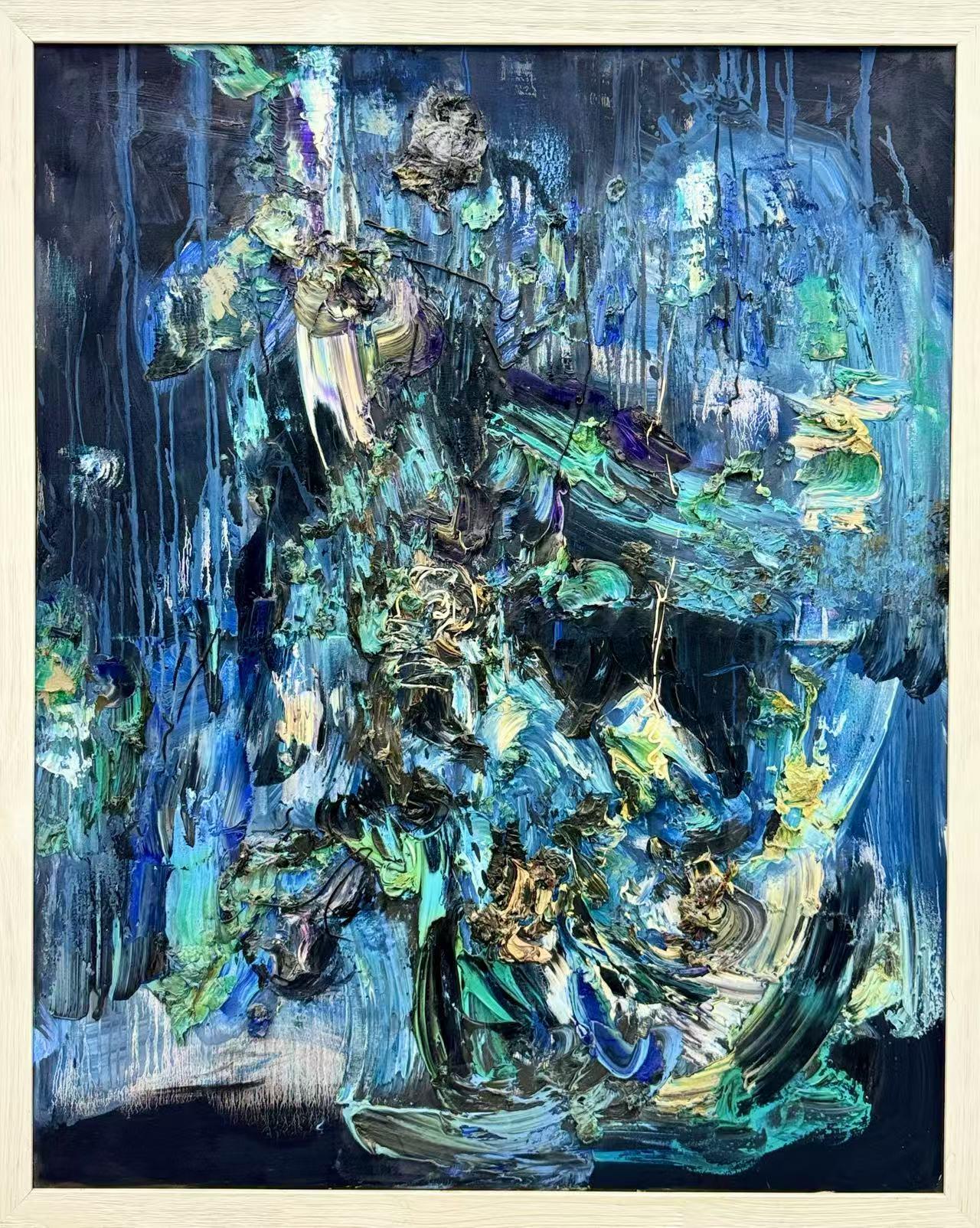 Art contemporain chinois par Fu Ze-Nan - Expressionnisme abstrait n° 5 en vente 2