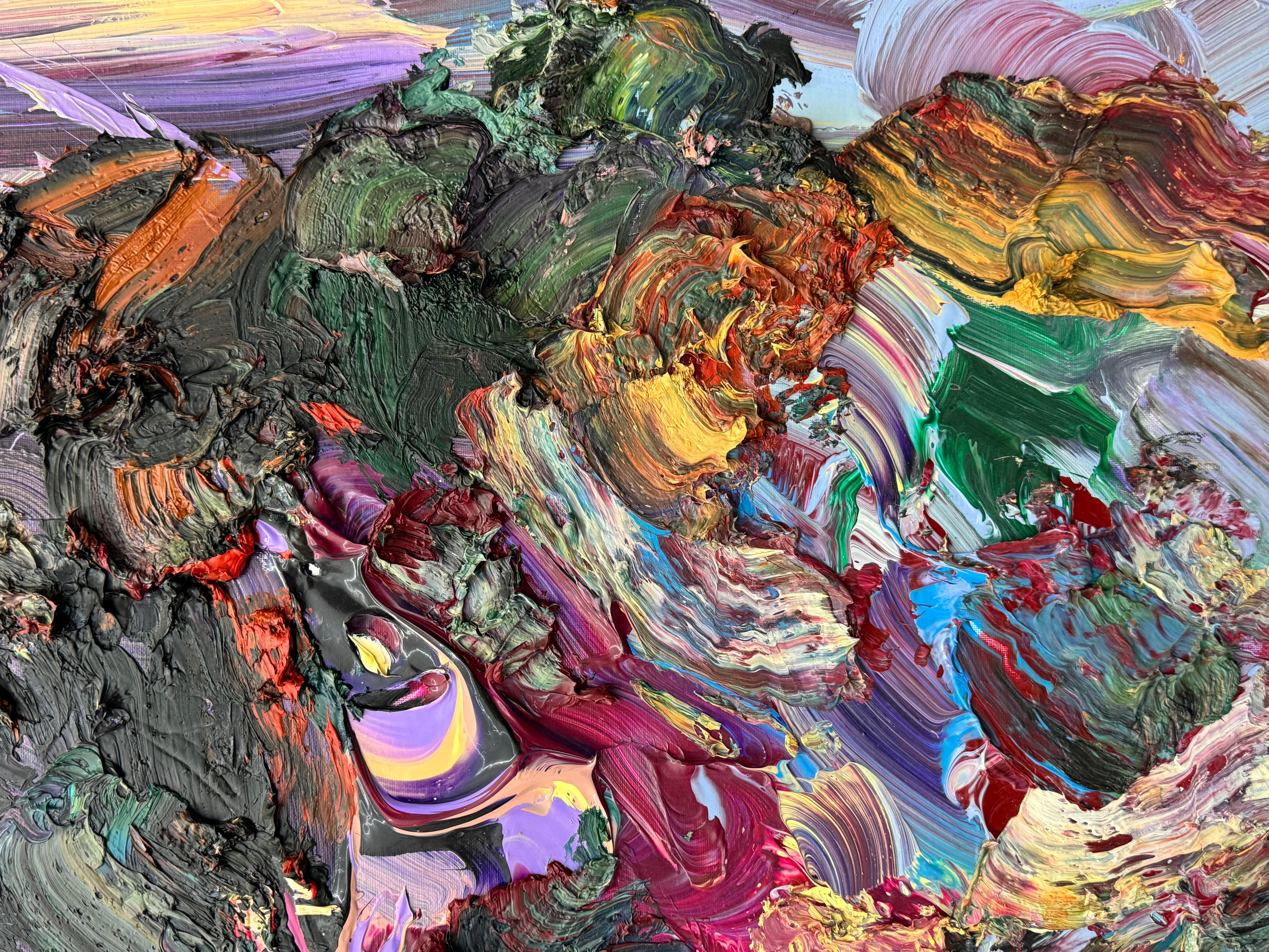 Arte contemporanea cinese di Fu Ze-Nan - Ritratto n. 3 in vendita 2