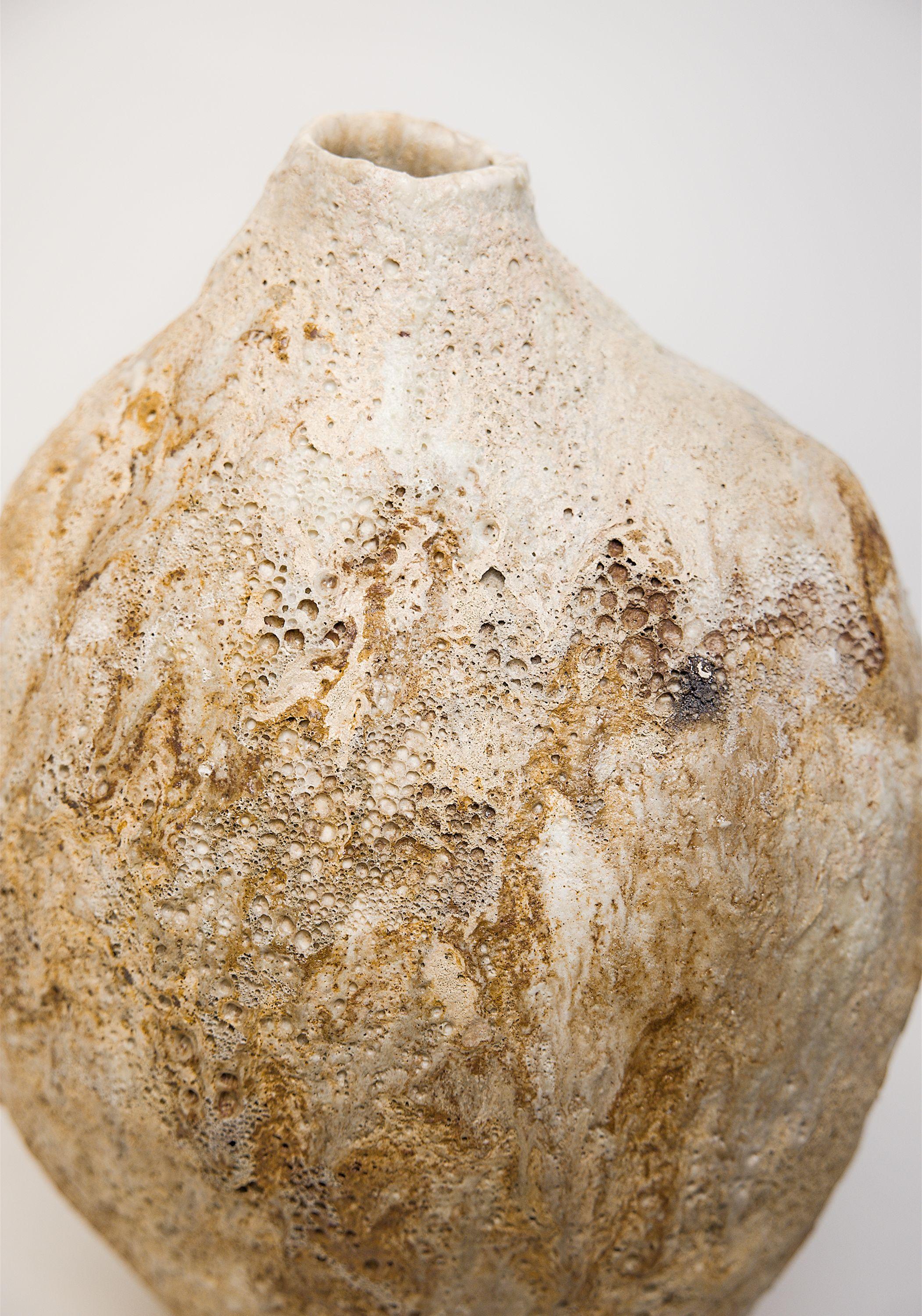 Ceramica Vaso a bottiglia Fubuki - IV in vendita