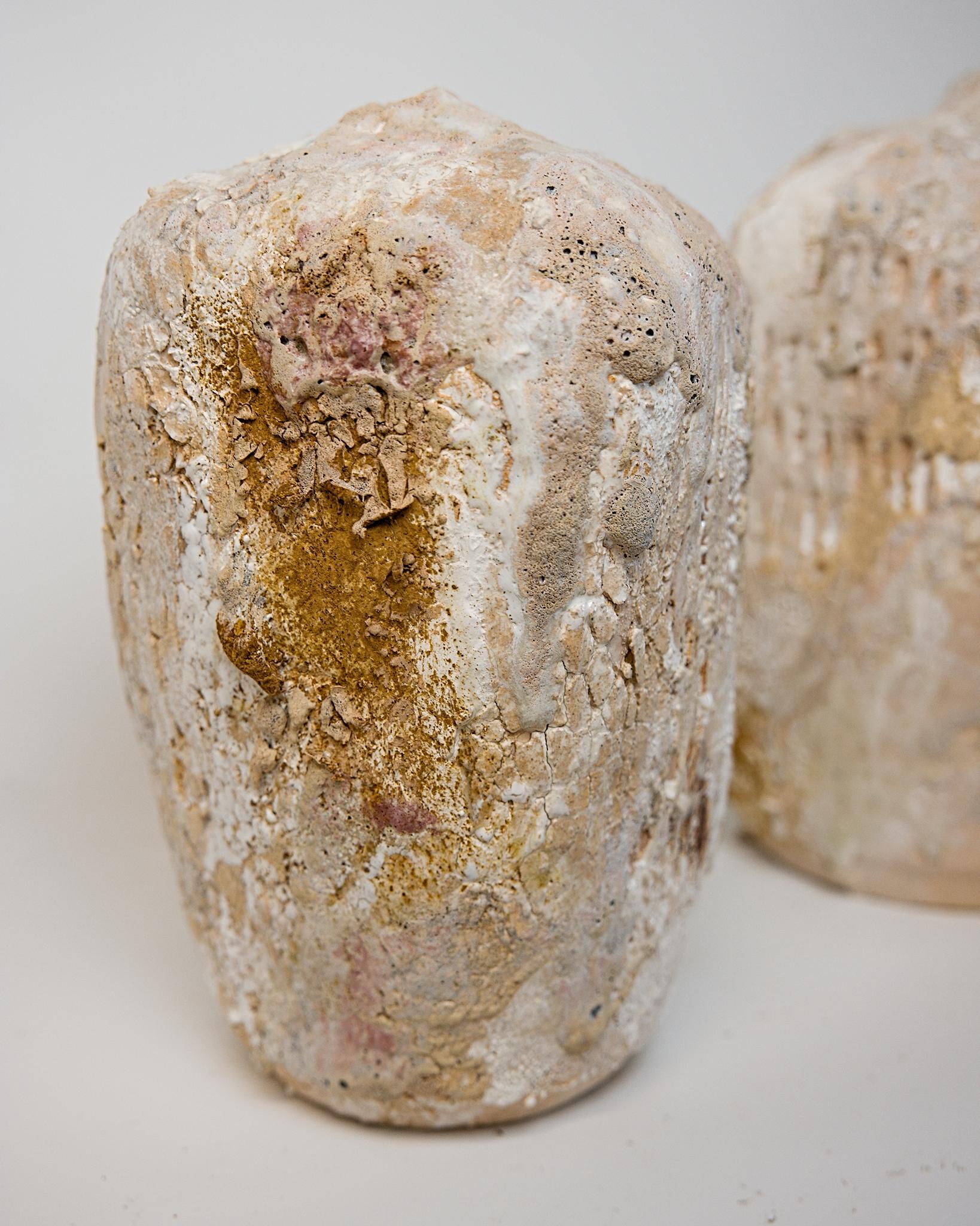 Fubuki Bottle Vase- Square Medium - Sold as a set of Two For Sale 1