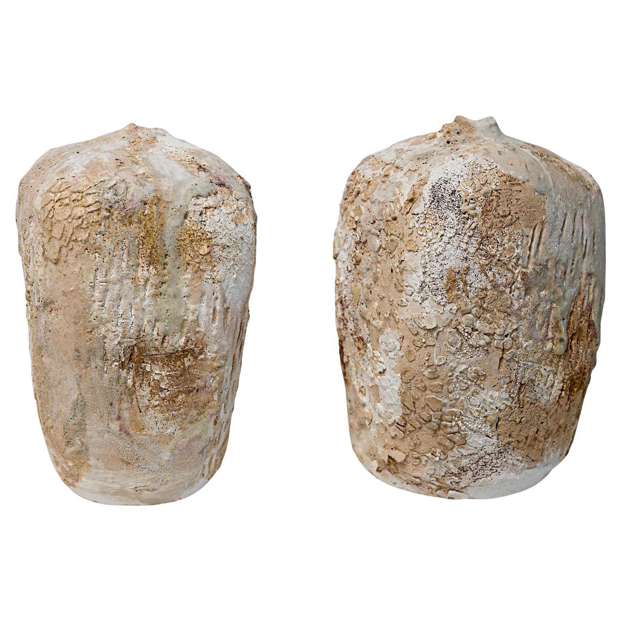 Fubuki Bottle Vase- Square Medium - Sold as a set of Two For Sale