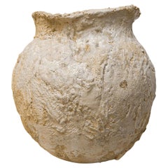 Fubuki Quadratische Vase, handgefertigt – Großes Pflanzgefäß/Vase aus Steingut