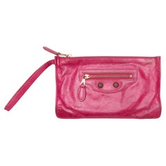 Fuchsia Balenciaga Le City Zip Wallet Fuchsia Balenciaga Le City Zip Wallet