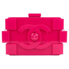 Fuchsia Boy Brick Lego Minaudière Clutch