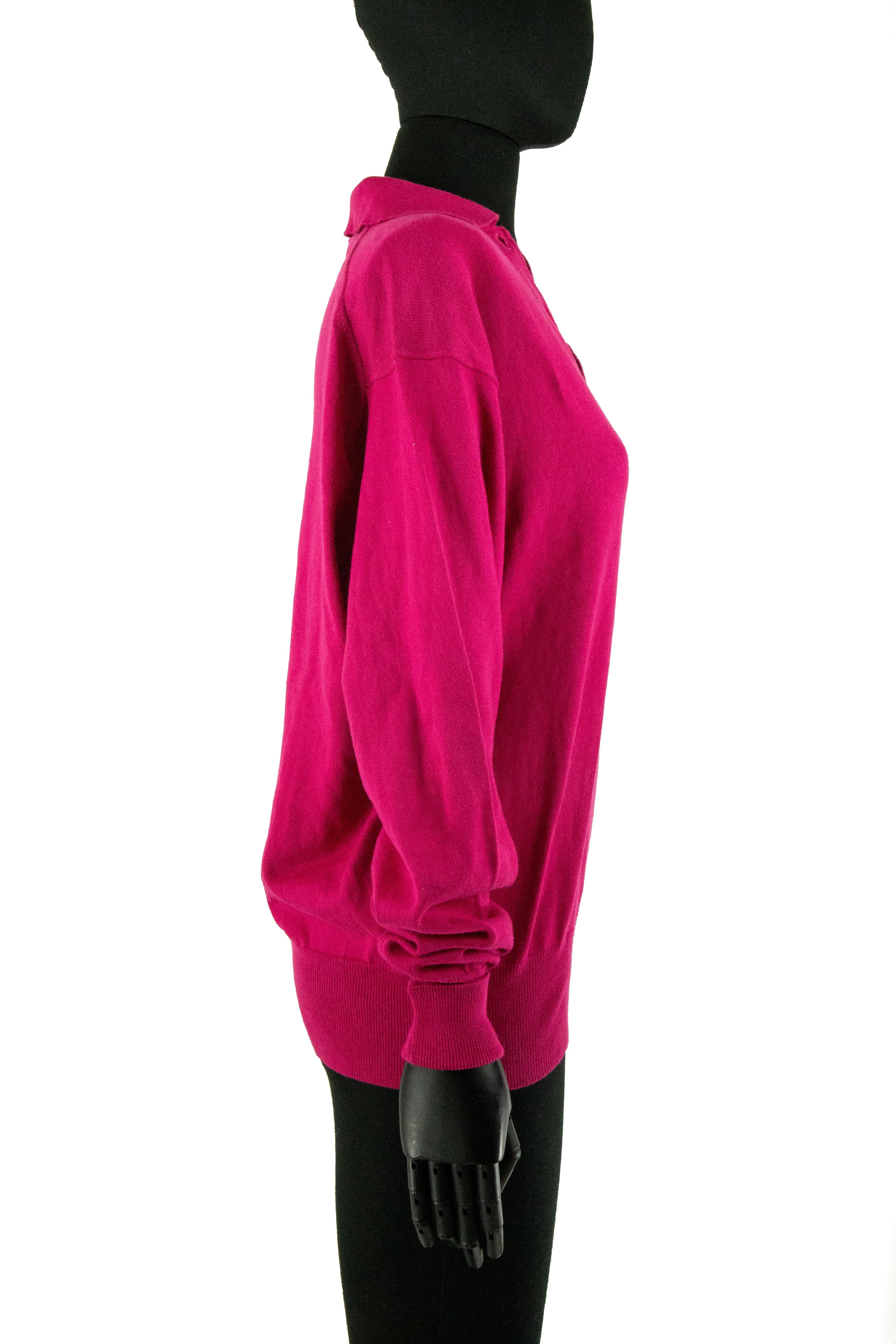 Polo de manga larga Laura Ashley fucsia en Bueno estado para la venta en London, GB
