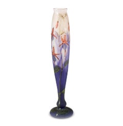 Fuchsia Vase by Daum Nancy