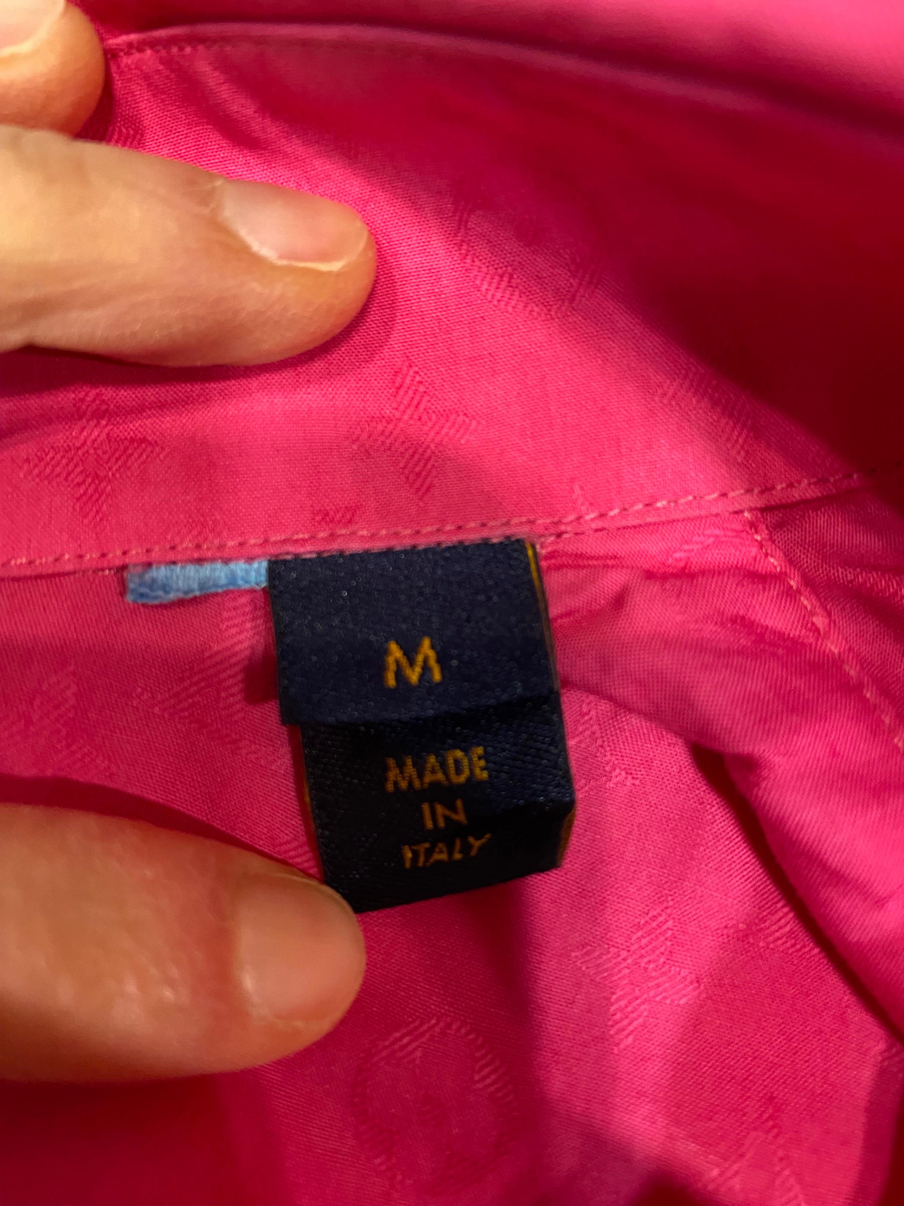 Fucsia Louis Vuitton monogram shirt 2