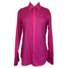Fucsia Louis Vuitton monogram shirt
