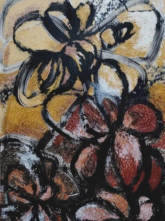 21st century, autumnal garden, contemporary, abstract, floral