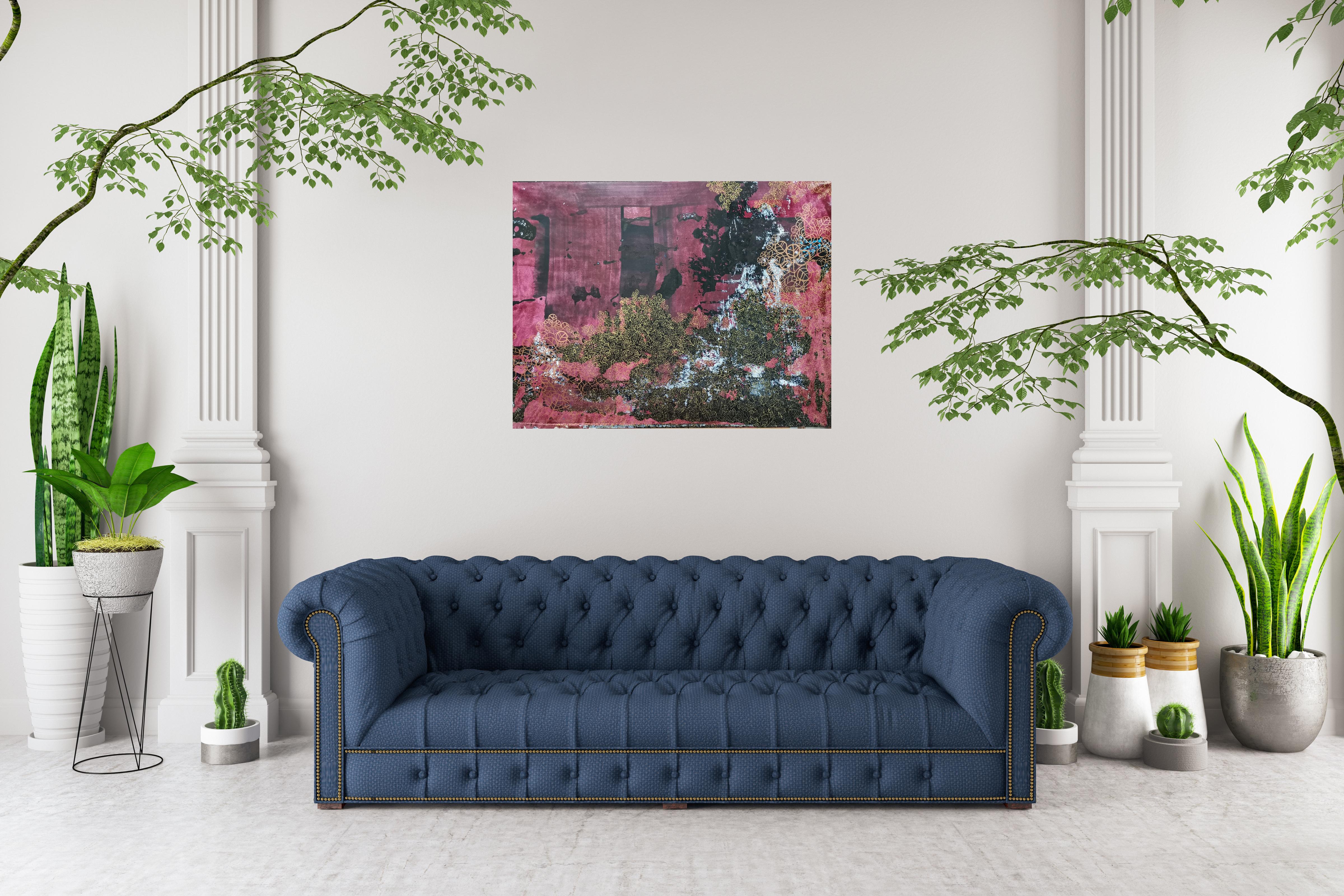 Paisaje Abstracto, Granate en venta 3