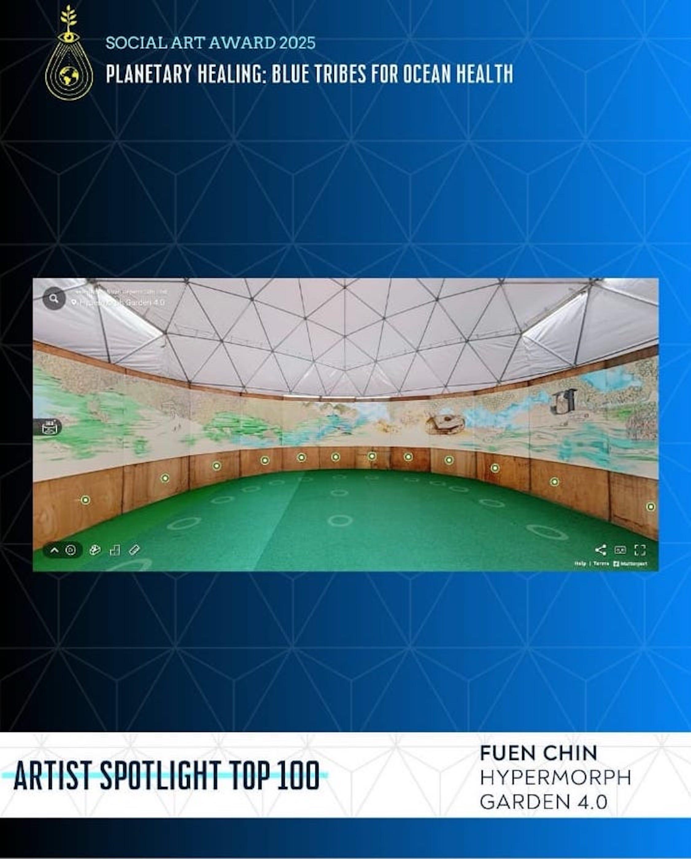 Hypermorph Garden 4.0, landscape painting, extra-large artwork in vendita 12