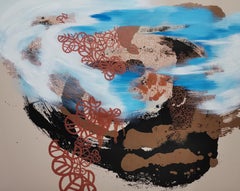 Expresionismo Abstracto, Caligrafía, Tinta Negra, Pincelada Gruesa