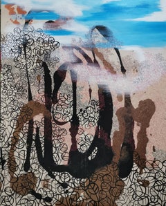 Expresionismo Abstracto, Caligrafía, Tinta Negra, Pincelada Gruesa