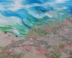 Landscape, Extra-large painting, Figurative, Mangrove