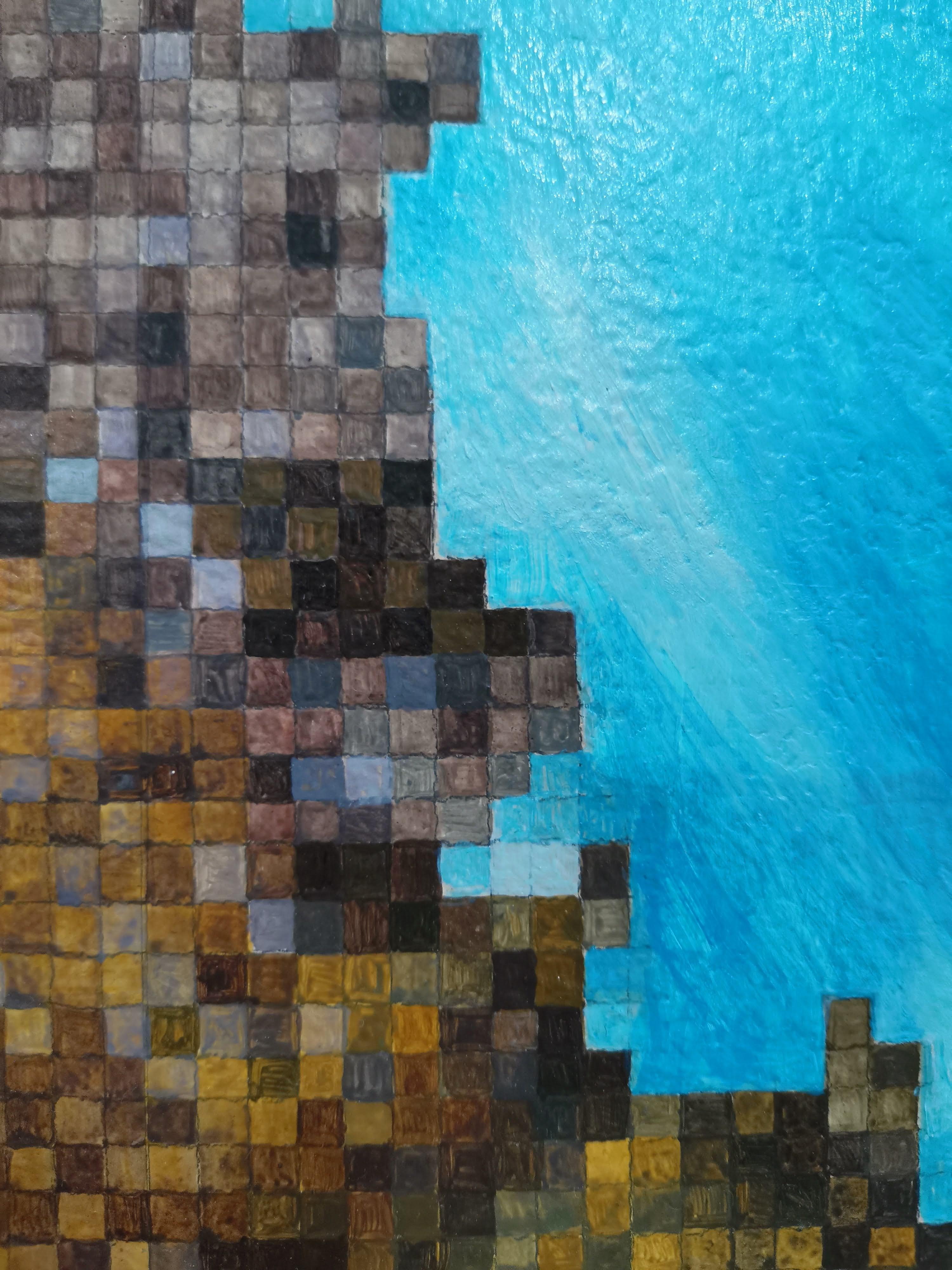 Landscape, Hypermorph Garden 5.0, Pixel, Mountains im Angebot 5