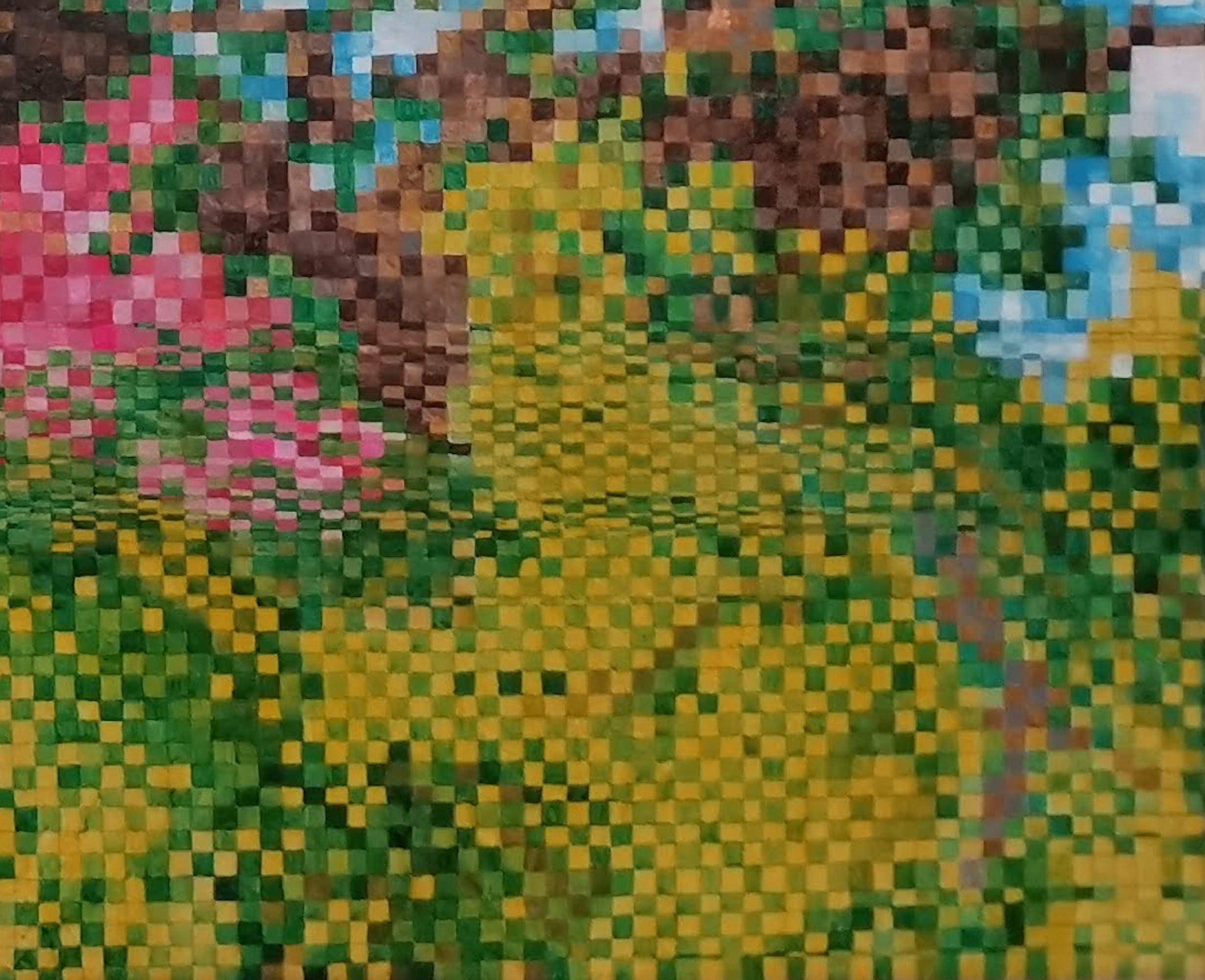 Landscape, Hypermorph Garden 5.0, Pixel, Mountains im Angebot 1