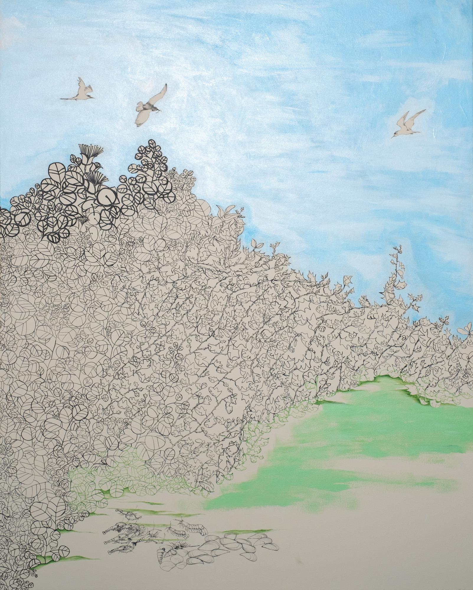 *2025, Selected for Social Art Award - Artist Spotlight Top 100, the Institute for Art and Innovation, Germany.

**2022, Hypermorph Garden 4.0. Virtual Art Exhibition, Malaysia.

Hypermorph Garden 4.0 is a series of paintings featuring flora, fauna
