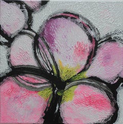 Florecer, Solsticio de Invierno, Impresionismo Abstracto, Rosa, Flores, Floral