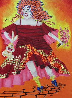 Alice, Artista donna, Espressionista, Alter-ego, Primavera, Colorata