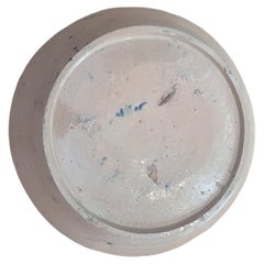 Glazed or enameled ceramic bowl or basin from Fajalauza, Granada, 19th century