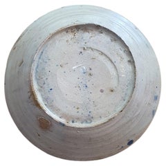 Glazed or enameled ceramic bowl or basin from Fajalauza, Granada, 19th century