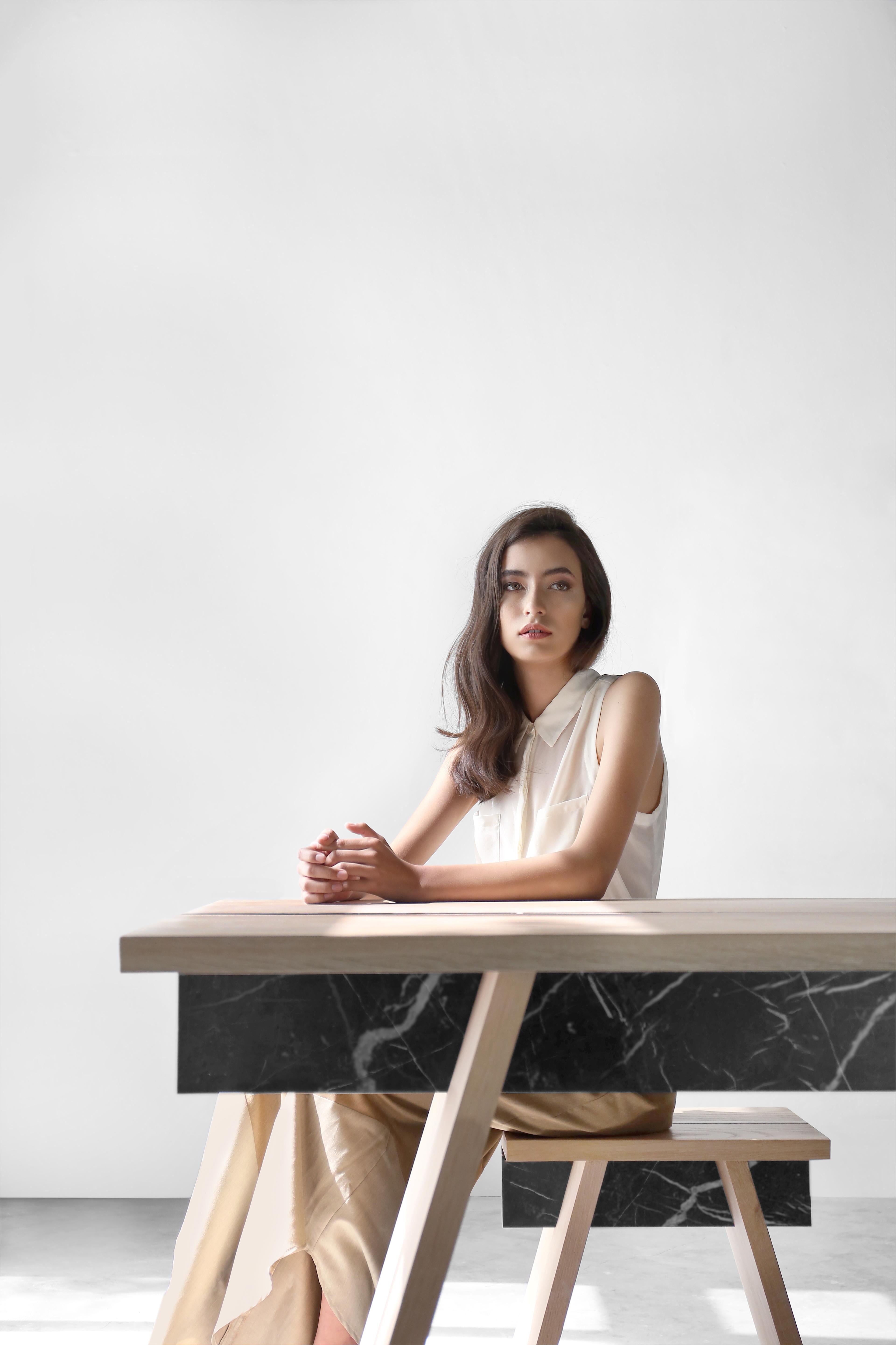 Marbre Table Fuerza de Joel Escalona en vente