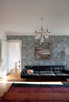 Fuga Blue Java, Wallpaper, Racconti Collection by Studio Lievito