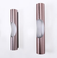 Fuga Copper Wall Sconces by Maija Liisa Komulainen for Raak, 1950s, Set of 2