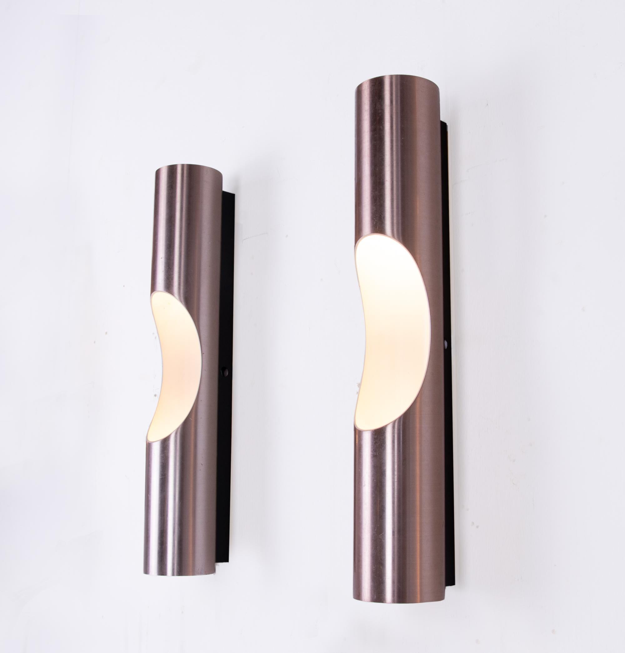 Olandese Fuga Copper Sconces by Maija Liisa Komulainen for RAAK, 1950, set di 2 in vendita